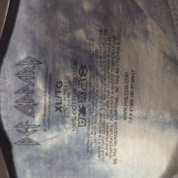 Def Leppard Tie-Dye Graphic T-Shirt - Picture 6 of 6